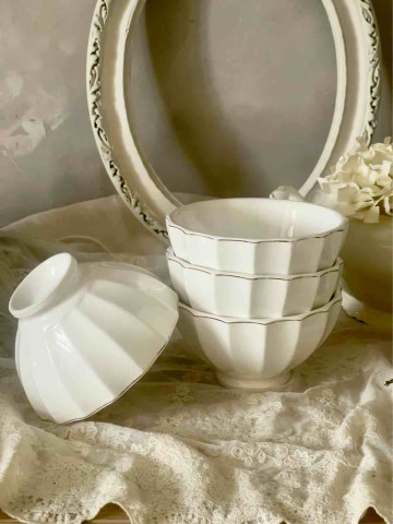 SCODELLA CERAMICA BIANCA