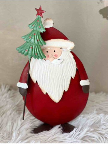 BABBO NATALE CON ABETE