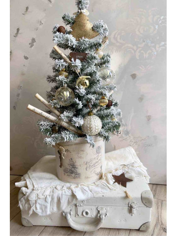 ALBERO DI NATALE IN LATTA...