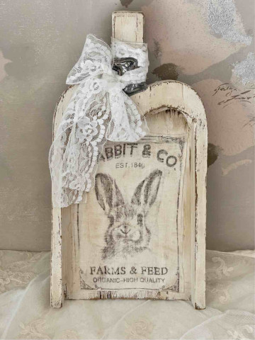 PALETTA ANTICA CON CONIGLIO...