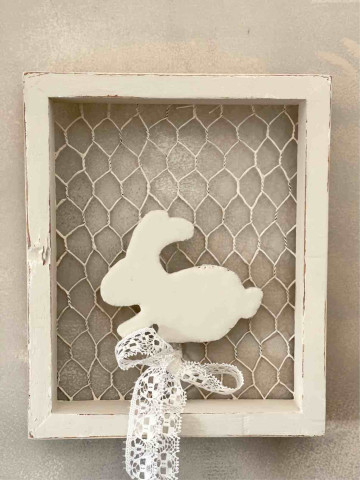 QUADRETTO CON CONIGLIO