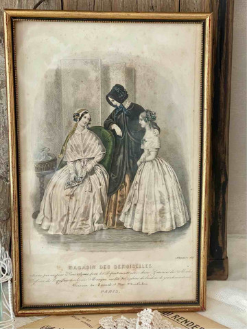 STAMPA ANTICA CON CORNICE